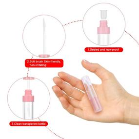 img 1 attached to 💄 RONRONS Lipgloss Transparent Containers: A Perfect Gift for Your Daughter