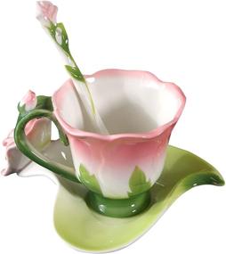 img 4 attached to Exquisite ENCOFT Crafted Collection: Porcelain Coffee at Its Finest