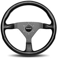 🚗 momo montecarlo 320mm leather steering wheel in black - enhanced seo logo