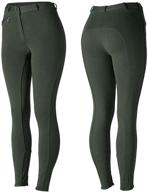 👖 stay comfortable and confident with horze active women's horse riding silicone grip full seat breeches логотип