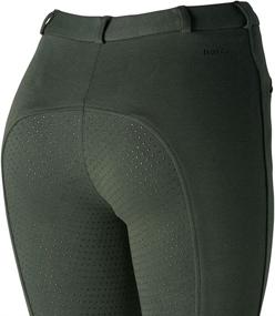 img 1 attached to 👖 Stay Comfortable and Confident with HORZE Active Women's Horse Riding Silicone Grip Full Seat Breeches