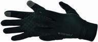 medium manzella power stretch gloves logo