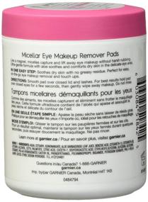 img 3 attached to Garnier Micellar Eye Makeup Remover Pads: Effective Facial Treatment Pads, 100 Count