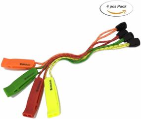 img 3 attached to 🚣 HOLDALL Emergency Safety Whistle with Lanyard - Powerful Pea-Less Whistles for Enhanced Boating, Kayaking, Life Vest Survival, and Rescue Signaling.