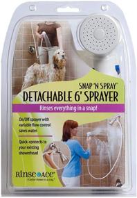 img 2 attached to 🚿 Upgrade Your Shower Experience with the Rinse Ace 4175 Handheld Power Sprayer Shower Head