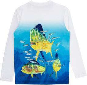 img 3 attached to Guy Harvey Stingray Protection Microship Boys' Clothing for Swim