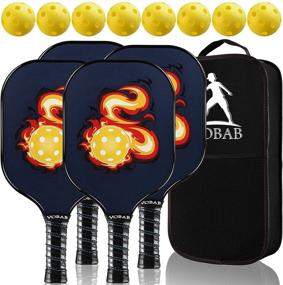 img 3 attached to TNELTUEB Pickleball Lightweight Fiberglass Polypropylene