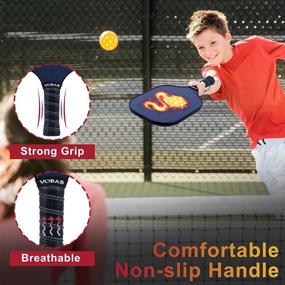 img 1 attached to TNELTUEB Pickleball Lightweight Fiberglass Polypropylene