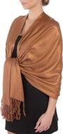 sakkas large pashmina colors chocolate women's accessories logo