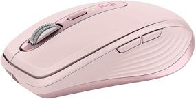 img 4 attached to 💖 Logitech MX Anywhere 3 Rose: Wireless Compact Mouse for Comfort, Fast Scrolling, and Customizability