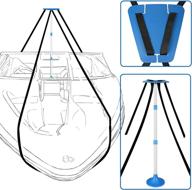 🛥️ icover boat cover support pole system - prevent sagging with height adjustable aluminum telescoping pole and webbing strap логотип