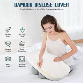 img 3 attached to Cervical Orthopedic Sleeping Ergonomic Sleepers Bedding for Bed Pillows & Positioners
