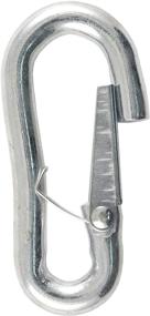 img 4 attached to CURT 81271 Snap Hook Trailer Safety Chain Hook Carabiner Clip: 7/16-Inch Diameter, 5,000 lbs - Secure Your Trailer with Ease!