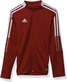 img 4 attached to 👕 Sporty Style for Boys: Adidas Tiro 21 Track Jacket - Perfect Clothing Choice