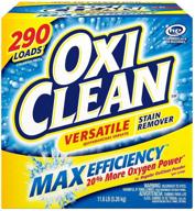 👕 oxiclean versatile stain remover 290 loads: powerful & convenient stain removal solution! logo