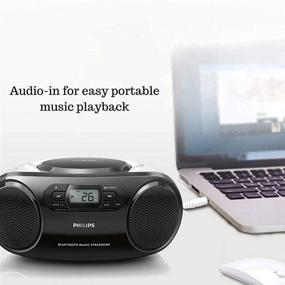 img 3 attached to 🎵 Portable Philips Hi-Fi Music System: CD/MP3 Player, Mega Bass Stereo Speaker, USB Input, FM Radio & Compact Design