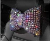 happyera rhinestones bowknot headrest crystal logo