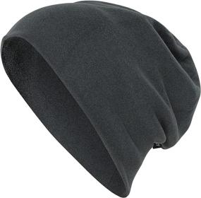 img 4 attached to THINDUST Winter Beanie Hat for Women and Men - Thermal Fleece Cap for Skiing or Outdoor Activities