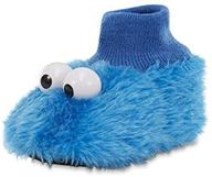 toddler/little kid boys girls sesame street elmo cookie monster sock top slippers logo