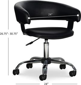 img 3 attached to Powell 14B2010B Lift Chair Black