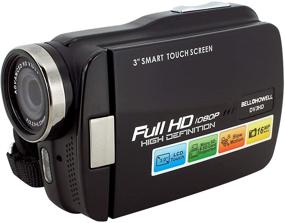 img 1 attached to 🎥 Bell+Howell DV3HD Touch Screen 1080p Digital Video Camcorder: Full HD Experience!