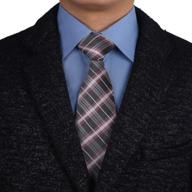 👔 stylish checkered microfiber neckties for boys - eagc0060 from epoint logo