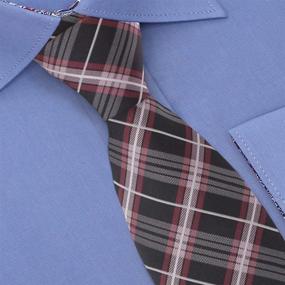 img 2 attached to 👔 Stylish Checkered Microfiber Neckties for Boys - EAGC0060 from Epoint