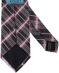 img 1 attached to 👔 Stylish Checkered Microfiber Neckties for Boys - EAGC0060 from Epoint