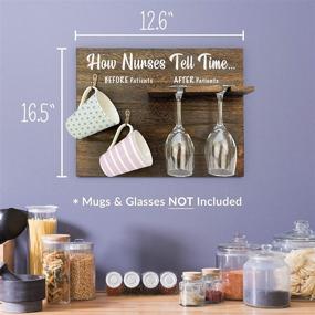 img 1 attached to 🎁 GIFTAGIRL Sarcastic Funny Nurse Gifts for Women - Ideal Christmas, Birthday, Graduation or Nursing Student Gifts! Nicely Gift-Boxed, Mugs-Glasses Not Included - Get Yours Now!