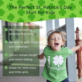 img 3 attached to 🍀 Fayfaire Toddler St Patricks Day Shirt: Stylish & Cute Shamrock Shenanigans 2T-4T