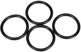 img 3 attached to Efficient Bumper Fender Quick Release Fasteners Kit with Replacement Rubber Bands O-Rings (4-Pack)