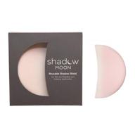 👁️ shadowmoon - reusable eye makeup shield and silicone under eye cooling pad for puffy eyes and flawless makeup application. eco-friendly alternative to disposable shadow shields and eye makeup protector, 1 pc in pretty pink shade logo