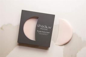 img 2 attached to 👁️ ShadowMoon - Reusable Eye Makeup Shield and Silicone Under Eye Cooling Pad for Puffy Eyes and Flawless Makeup Application. Eco-Friendly Alternative to Disposable Shadow Shields and Eye Makeup Protector, 1 Pc in Pretty Pink Shade