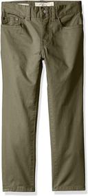 img 2 attached to 👖 Lucky Brand Boys' Pocket Stretch Twill Pants for Stylish Clothing