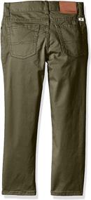 img 1 attached to 👖 Lucky Brand Boys' Pocket Stretch Twill Pants for Stylish Clothing