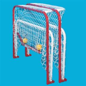 img 2 attached to Red/White EZGoal Double Mini Folding Goal