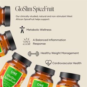 img 1 attached to 🔥 GloSlim SpiceFruit™: Powerful Non-Stimulant Fat Burner and Metabolism Booster - Your Key to Effective Weight Management with West African SpiceFruit