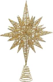 img 1 attached to 🎄 Kurt S. Adler D3342 Gold Treetop