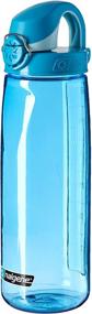img 1 attached to 💧 Бутылка для воды Nalgene Tritan On The Fly - 24 унции (синяя) - без содержания БПА и надёжная.