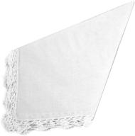 weddingstar plain crocheted border handkerchief logo