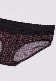 img 2 attached to 🩲 Warner's Blissful Benefits No Muffin Top Hipster Panties 3-Pack: Ultimate Comfort and Flattering Fit