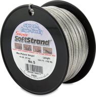 🔗 high-performance supersoftstrand 500-feet vinyl coated stranded stainless steel picture wire logo