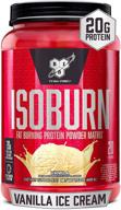 bsn isoburn protein powder l carnitine sports nutrition logo