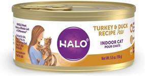 img 4 attached to 🐱 Корм для кошек Halo без зерна: Премиум-белковая пища для домашних кошек - упаковка из 12 банок