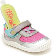 stride rite 360 kids' gogo sneaker: unisex comfort and style logo