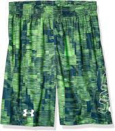 👖 ultimate performance: under armour boys' ua edge stripe boost short logo