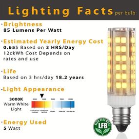 img 2 attached to 🔌 E11 LED Bulbs: Efficient Mini Candelabra Replacement for Industrial Electrical Systems