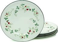 🎄 decorate the table with pfaltzgraff winterberry 2 inch dinner plates logo