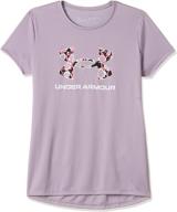 👕 tech big logo short sleeve t-shirt for girls by under armour logo