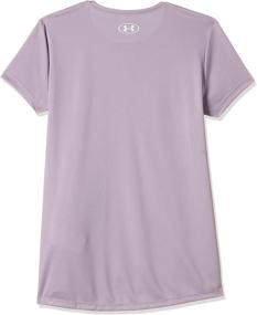 img 3 attached to 👕 Tech Big Logo Short Sleeve T-Shirt for Girls by Under Armour